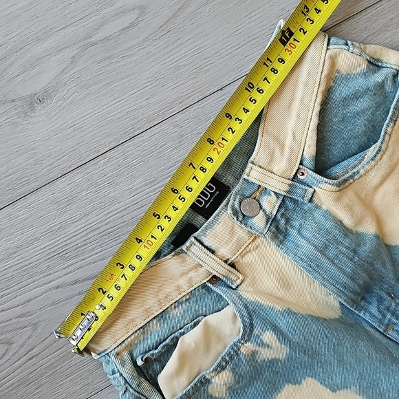 BDG High Rise Baggy Drip Dyed Denim Jeans, Size 26 - Picture 4 of 15